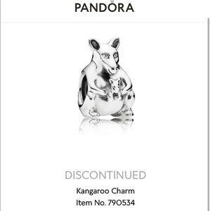 Pandora Silver Kangaroo Charm - RETIRED!